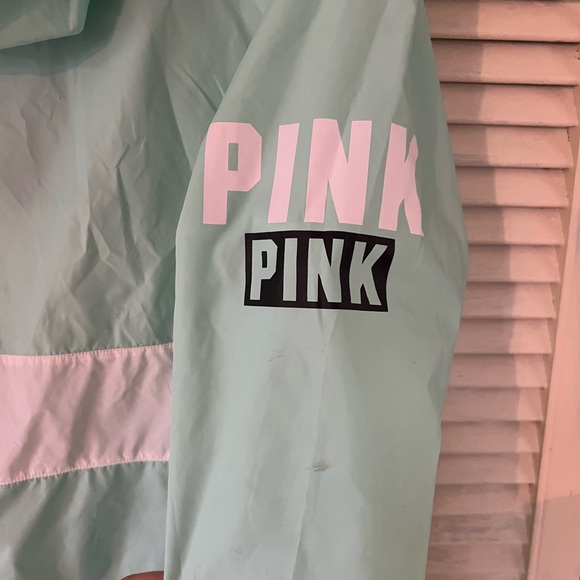 Xs Victoria secret Pink pull over windbreaker - Picture 2 of 14